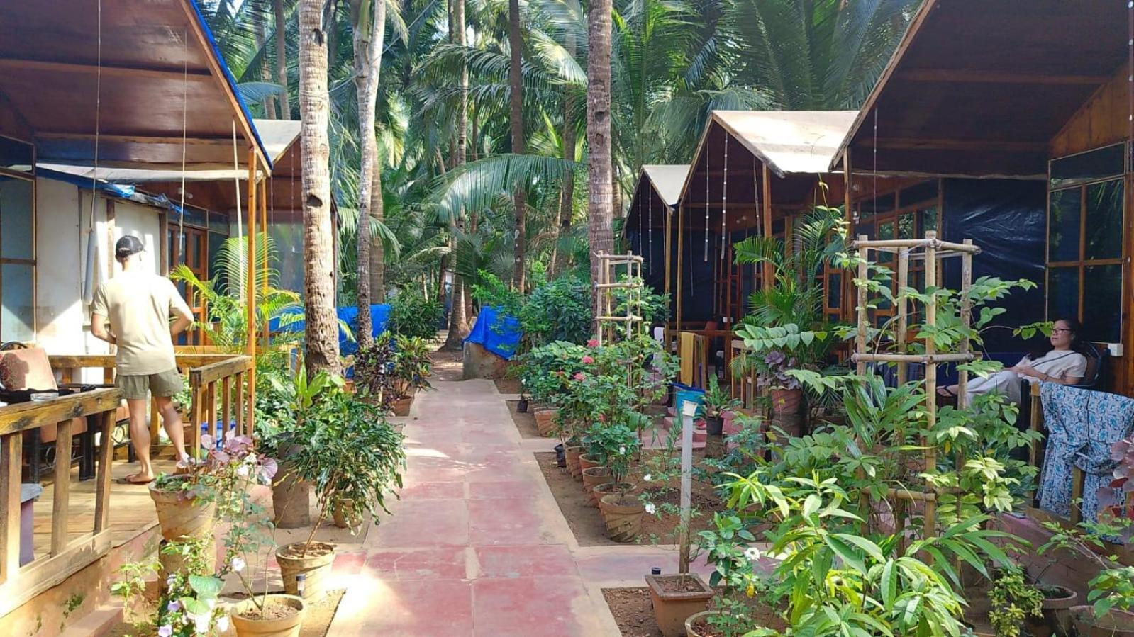 Csf Garden Huts Hotell Palolem Eksteriør bilde